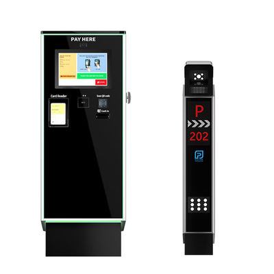 کیوسکو پرداخت ایستگاه با صفحه نمایش LCD شخصی 10.1 اینچ دستگاه پرداخت بلیط اتوماتیک سیستم مدیریت ایستگاه با جعبه فولاد